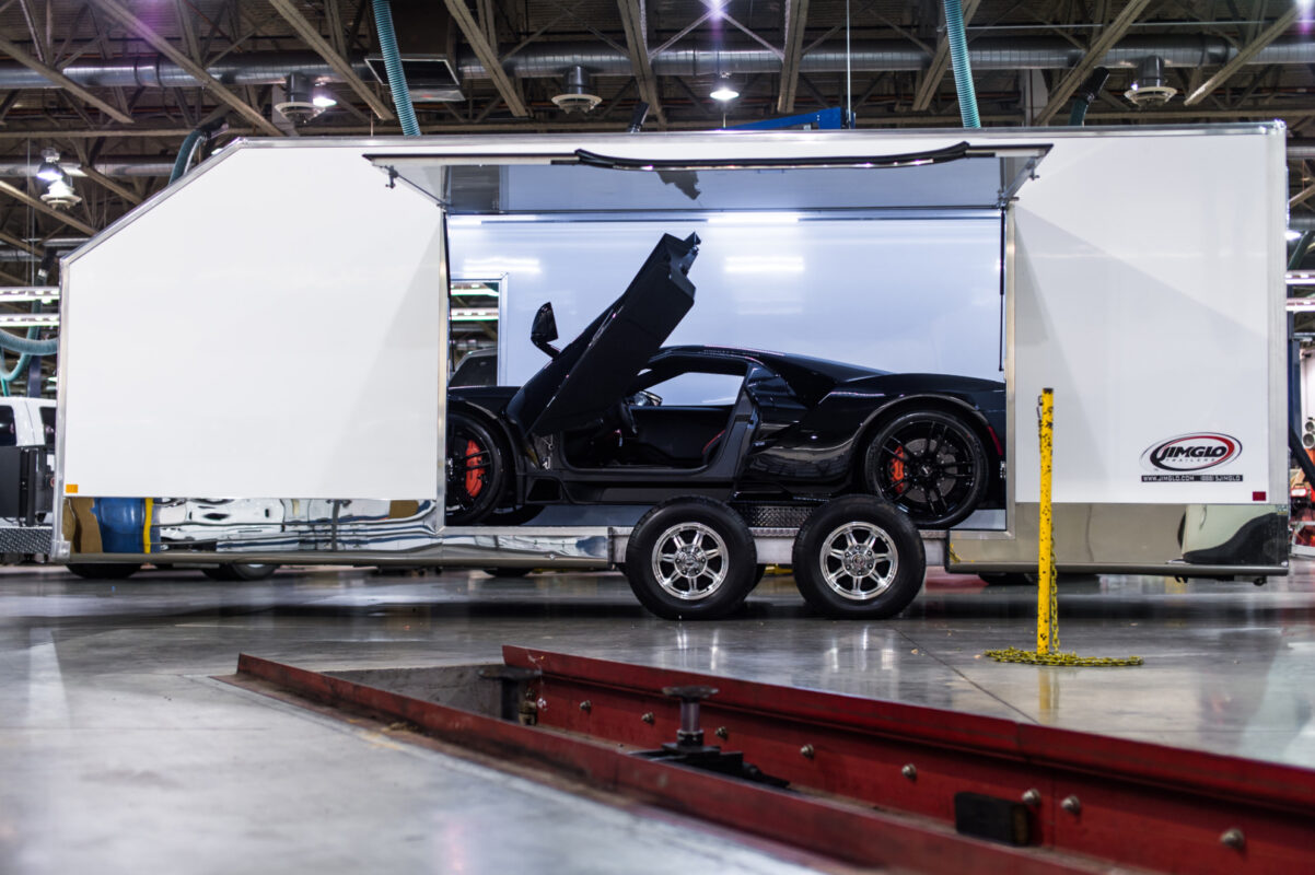 Tilt Car Trailer Designed to Haul Cars 7 CSM 2664