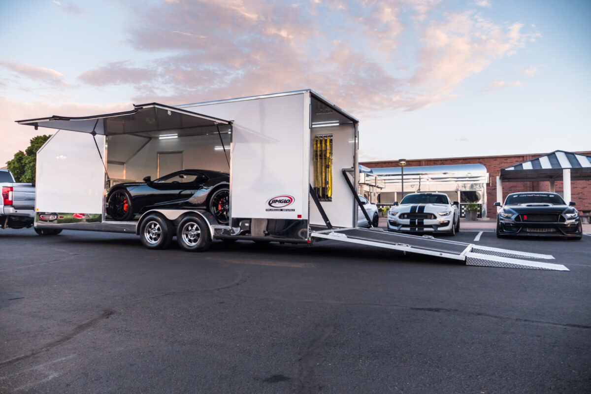 Enclosed Car Trailer