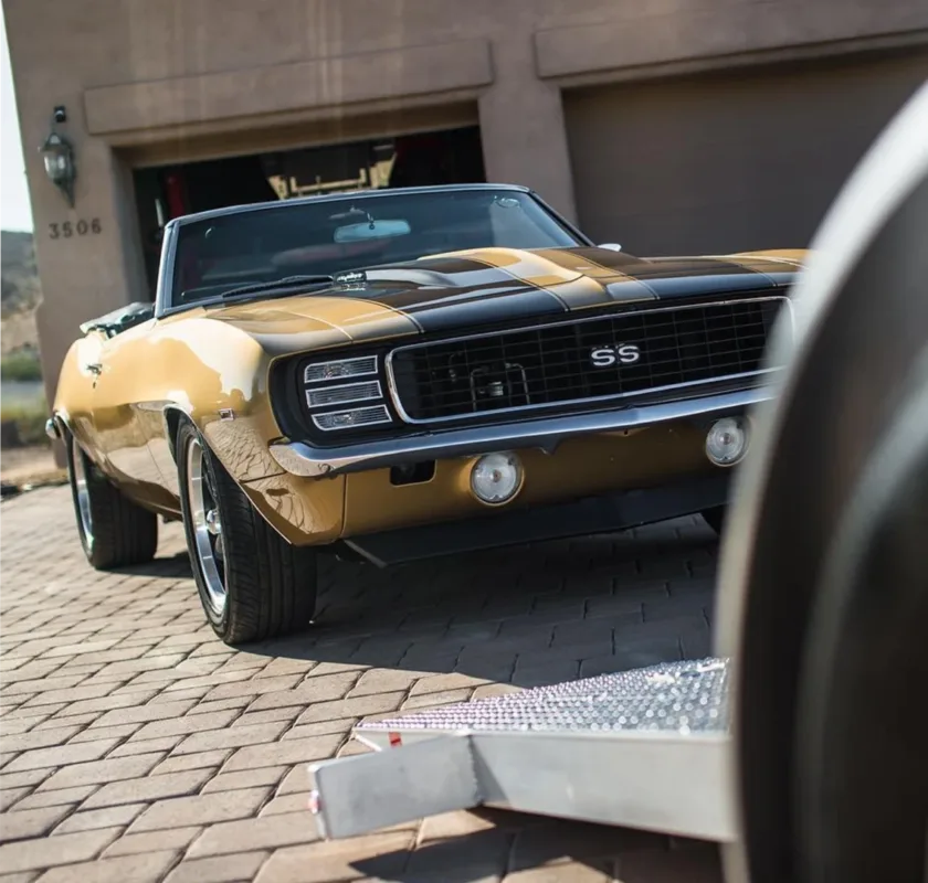 Home 11 Car-goin-in-a-trailer