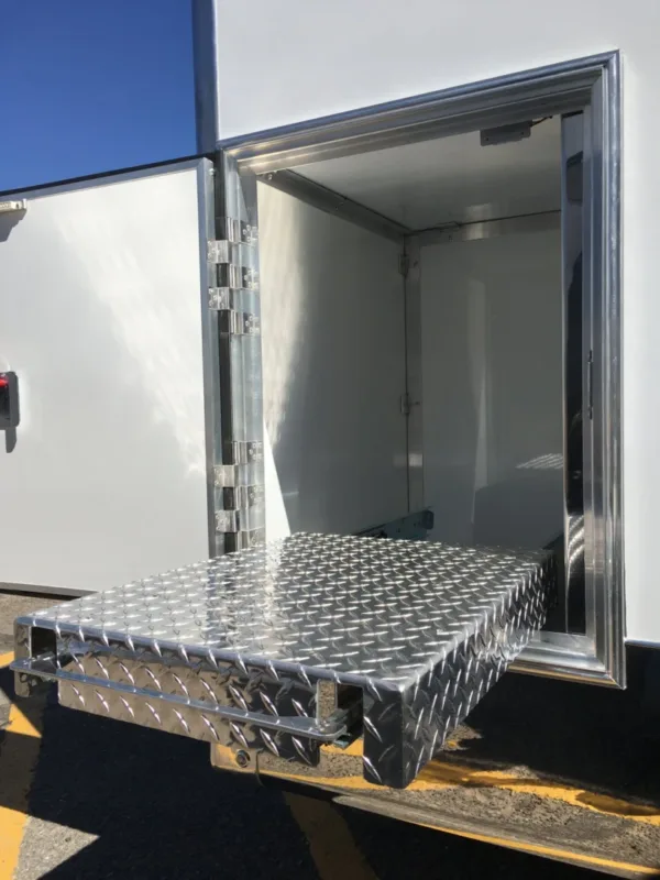 Enclosed Car Trailer 28 Generator Slide Out