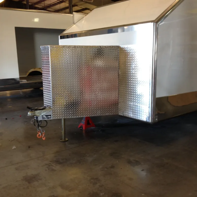 Enclosed Car Trailer 35 Storage Box