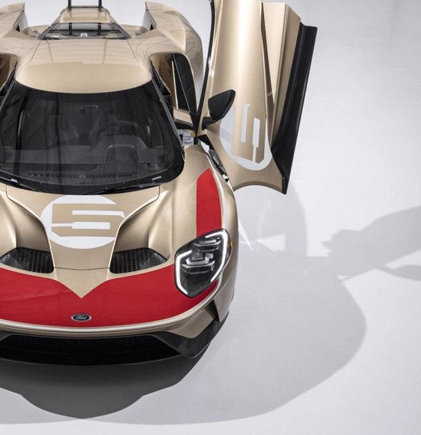 Home 6 ford-gt-golder-supercar-top-view