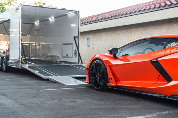 JIMGLO Elite Best Enclosed Car Trailer